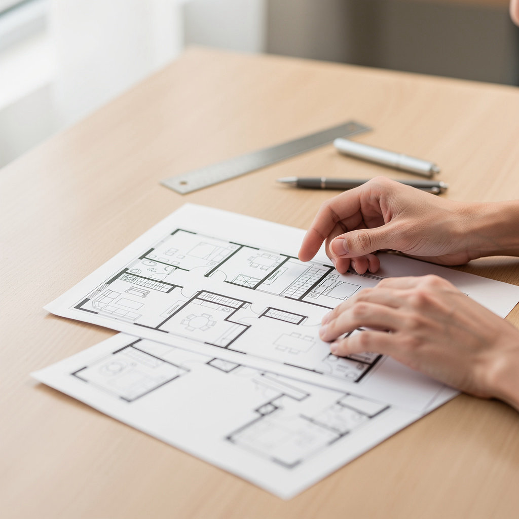 University Gateway Apartments San Diego detailed floor plan layout showcasing student apartment designs and dimensions
